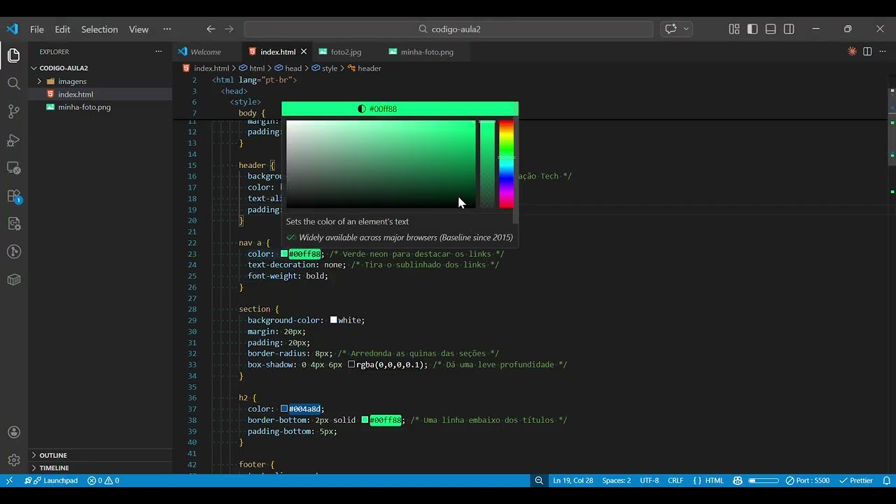 Aula Extra 5 - Introdução ao CSS