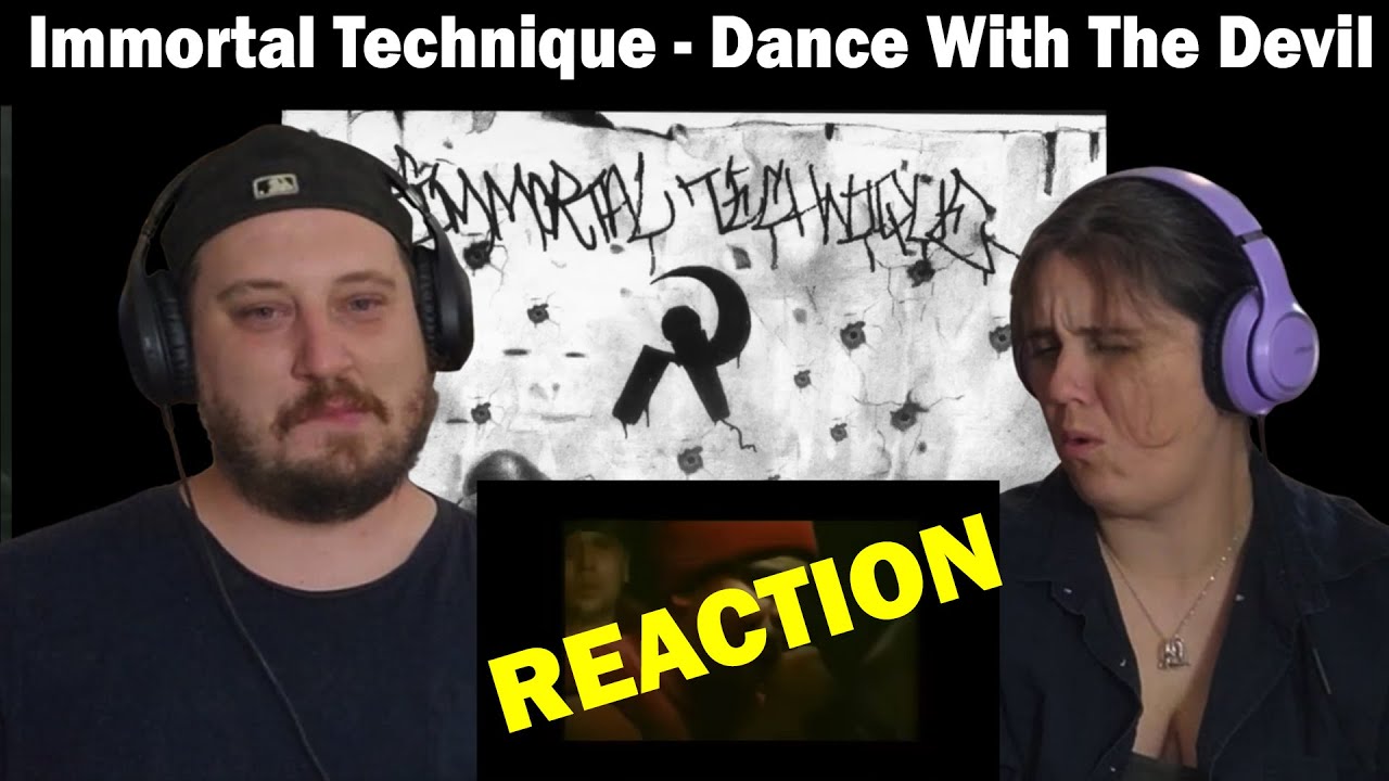 Immortal Technique - Dance With The Devil - HER FIRST TIME LISTEN   (WARNING, EXPLICIT LYRICS)