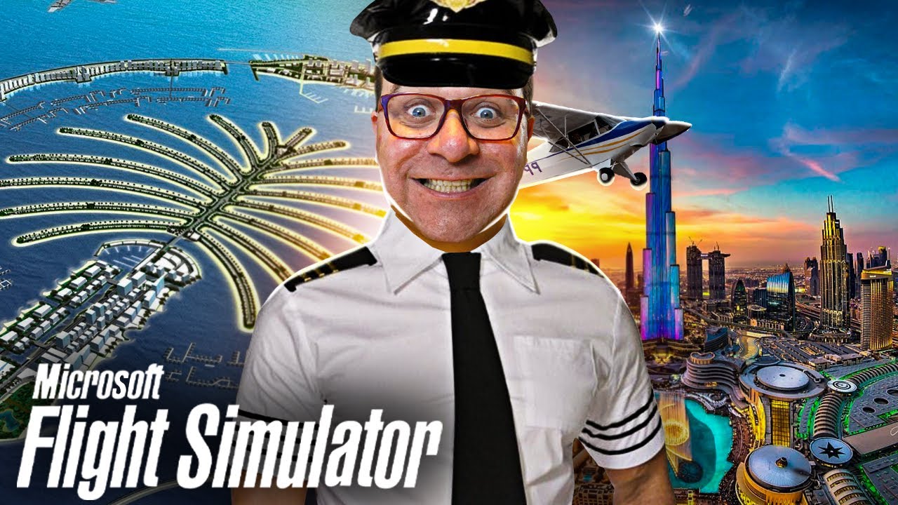 DUBAI VOEI SOBRE O BURJ KHALIFA O MAIS ALTO DO MUNDO | #7 MICROSOFT FLIGHT SIMULATOR