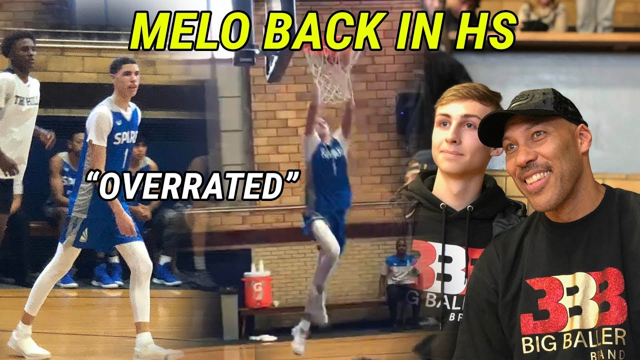 LaMelo Ball Dominates In FIRST HIGH SCHOOL GAME For Spire! Crowd GOES OFF Chanting "OVERRATED" 😱