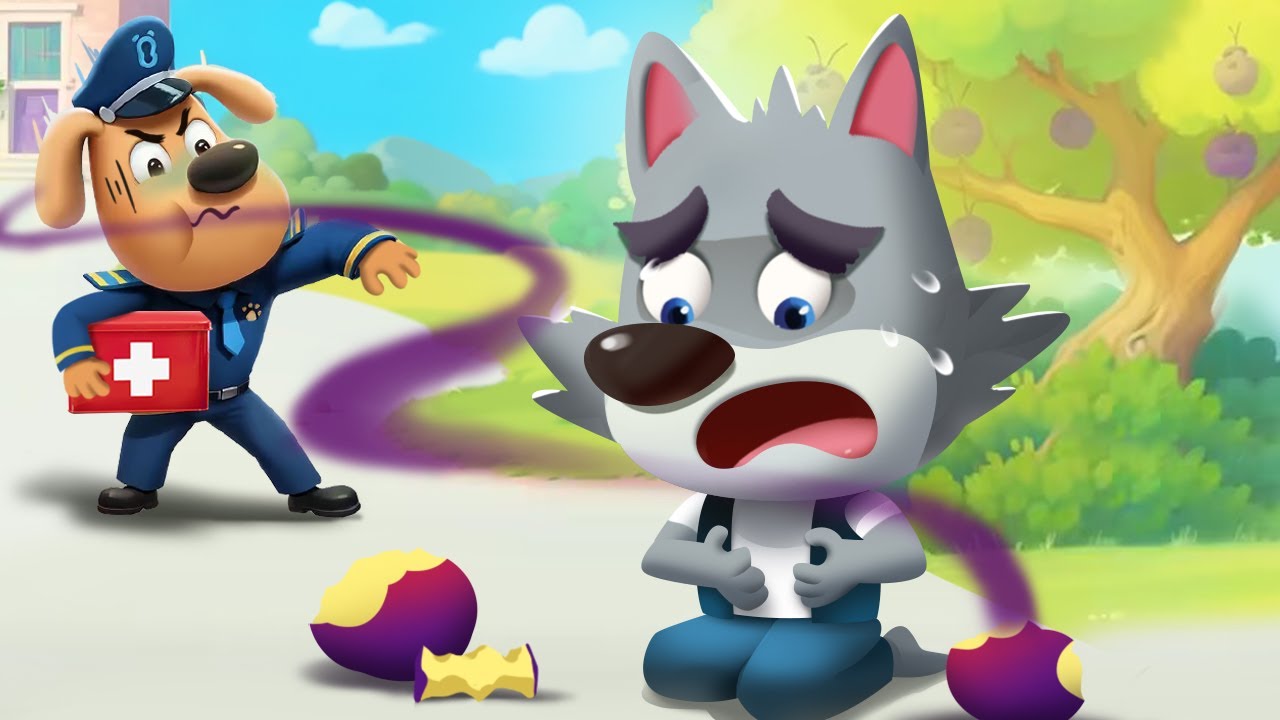 Frutas Silvestres Peligrosas 🍎🍒 Dibujos Animados 🔍Sheriff Labrador en Español