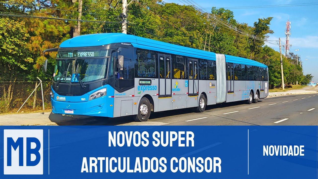 NOVIDADE - Novos Millennium BRT II da Consor Sorocaba [#CARROCERIAS(10)]