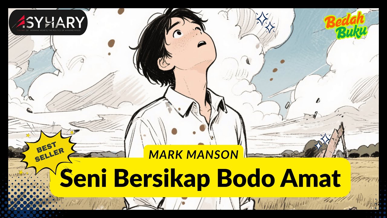 Animasi Bedah Buku: Sebuah Seni Untuk Bersikap Bodo Amat - Mark Manson #audiobook #mindset