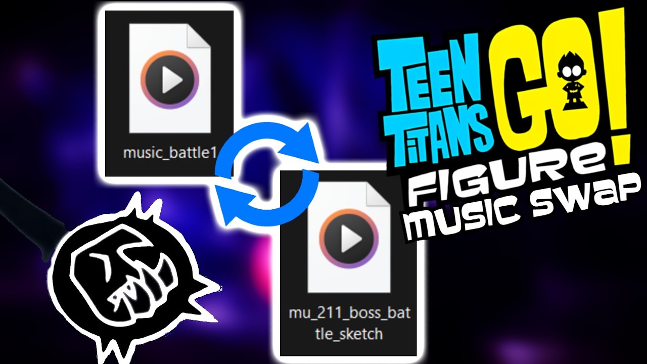 Teen titans go figure but i swapped the music for battles