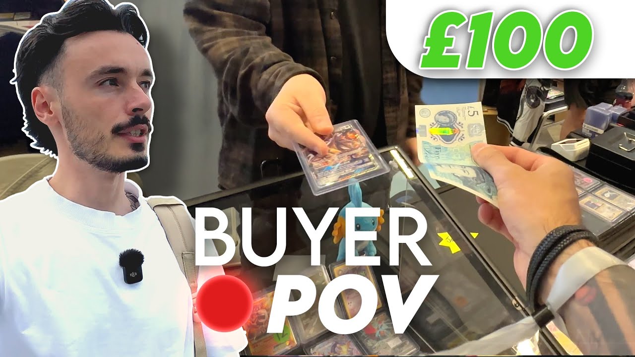 Pokemon BUYER POV: Worcester Card Show with a £100 budget