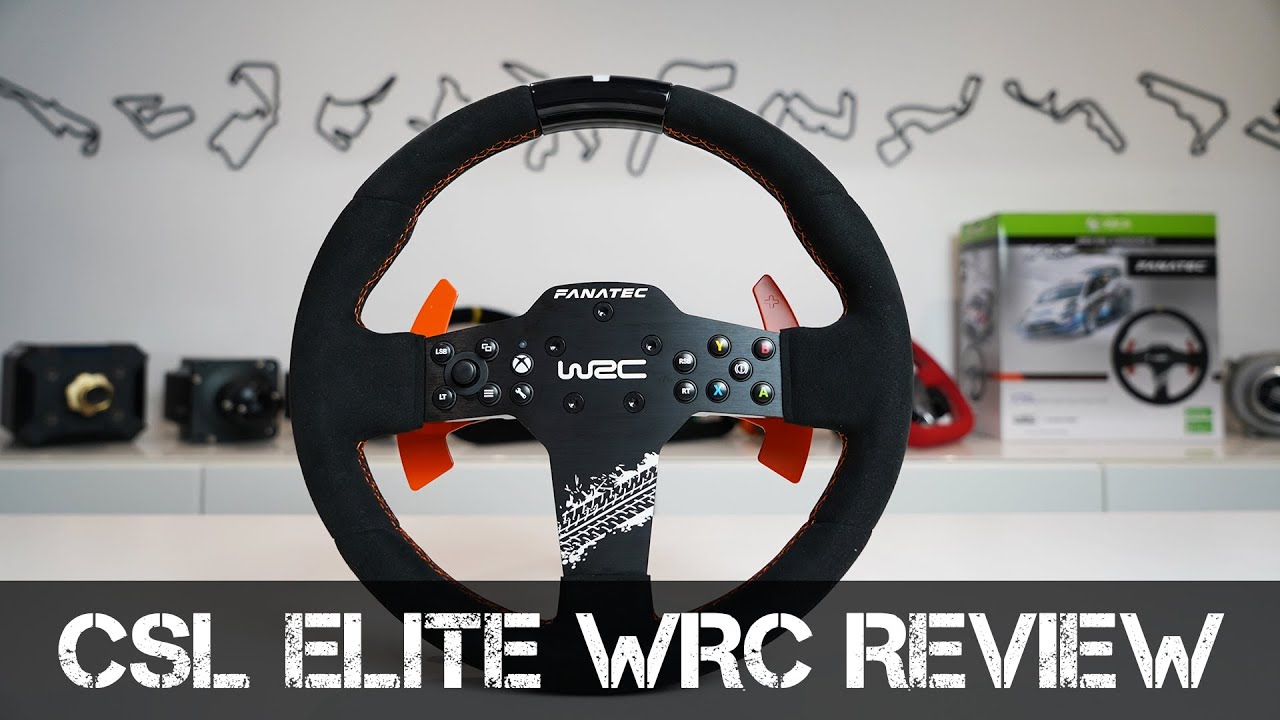 ОБЗОР - Рулевое колесо Fanatec CSL Elite WRC + НОВОЕ БЫСТРОСЪЕМНОЕ КРЕПЛЕНИЕ