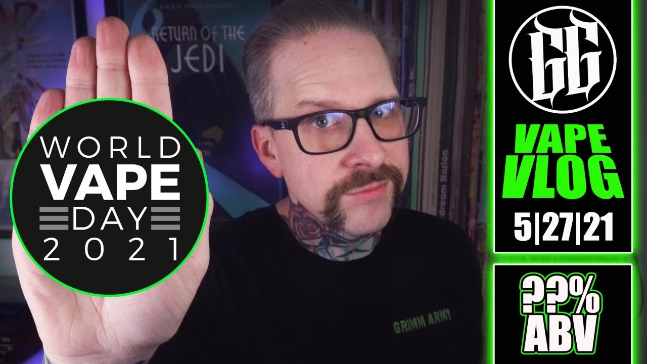VLOG! World Vape Day 2021 HYPE! - FOOD Mail - Shiny Mechs