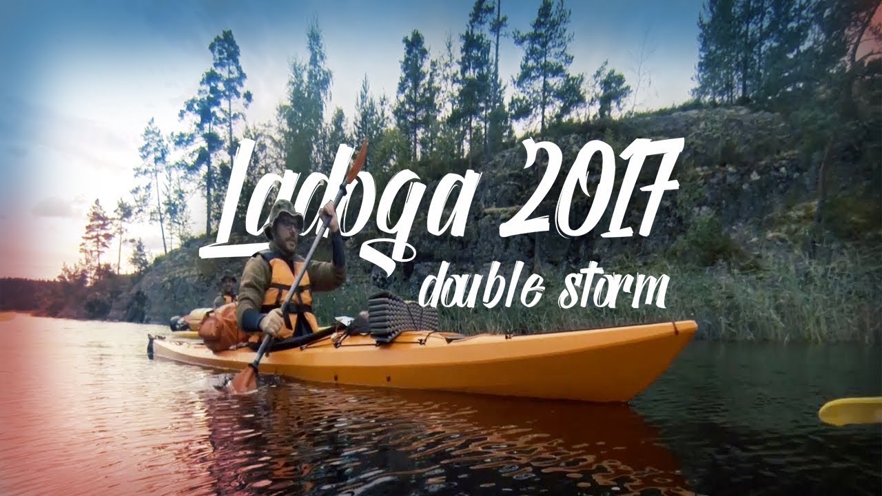Два шторма на Ладоге. Ladoga Lake 2017. Double Storm
