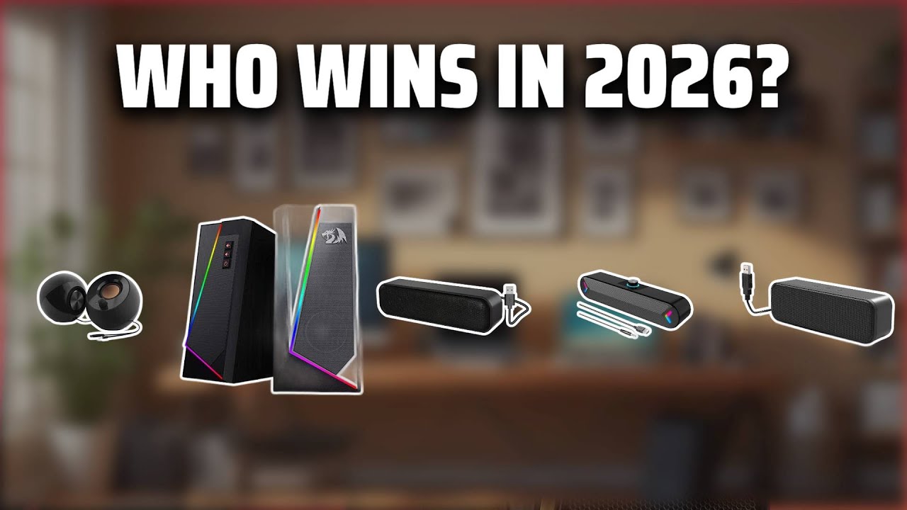 The Top 5 Best External Speakers in 2026 - Must Watch Before Buying!