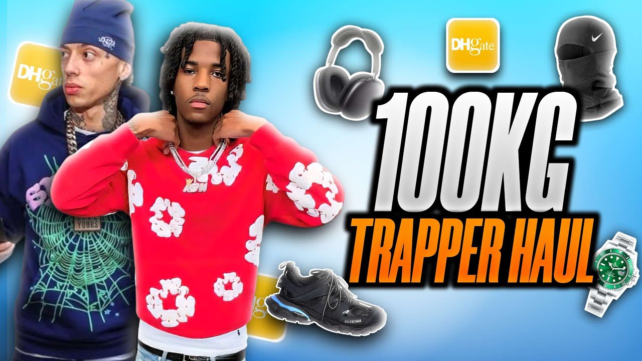 БЕЗУМНЫЙ 100-КИЛЛОВЫЙ ТРАППЕР DHGATE (Hoodman Outfits)