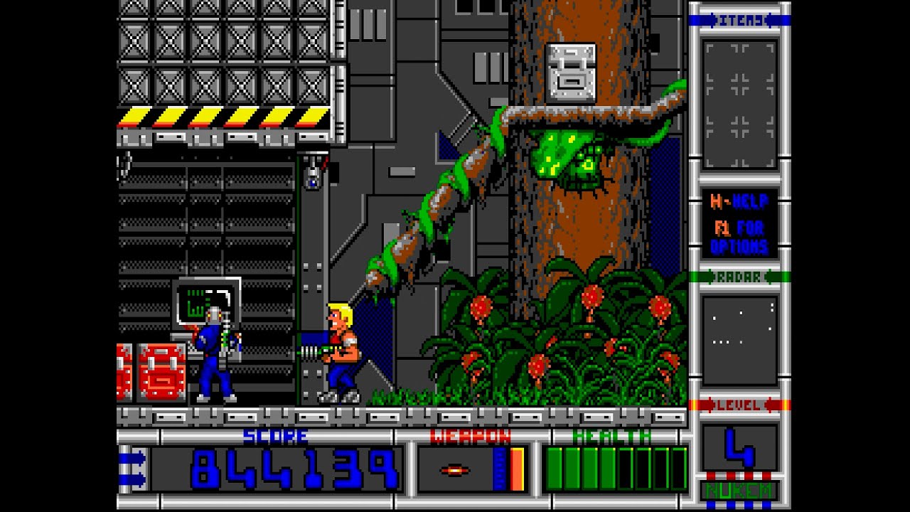Duke Nukem II (PC MS-DOS, 1993) - Playthrough