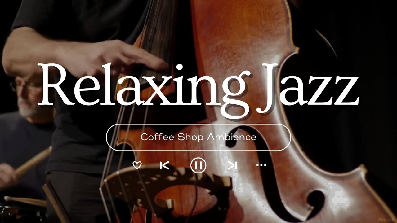 Warm Jazz Instrumental Music for Good Mood 🍂 Relaxing Fall Morning Jazz at Cozy Coffee Shop Ambience