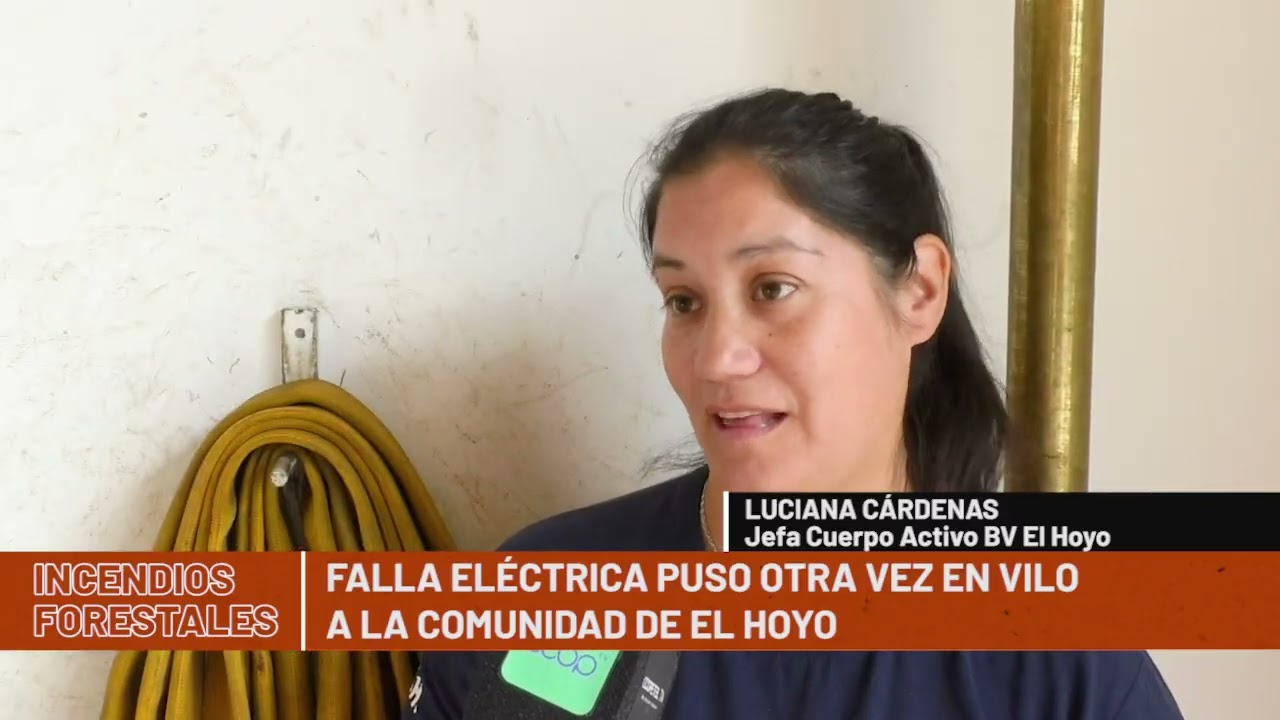 26 01 26 LUCIANA CARDENAS Jefa Cuerpo Activo BV El Hoyo