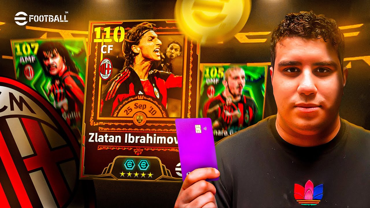 Gastei meu SALÁRIO em busca do IBRAHIMOVIC no eFootball 2026