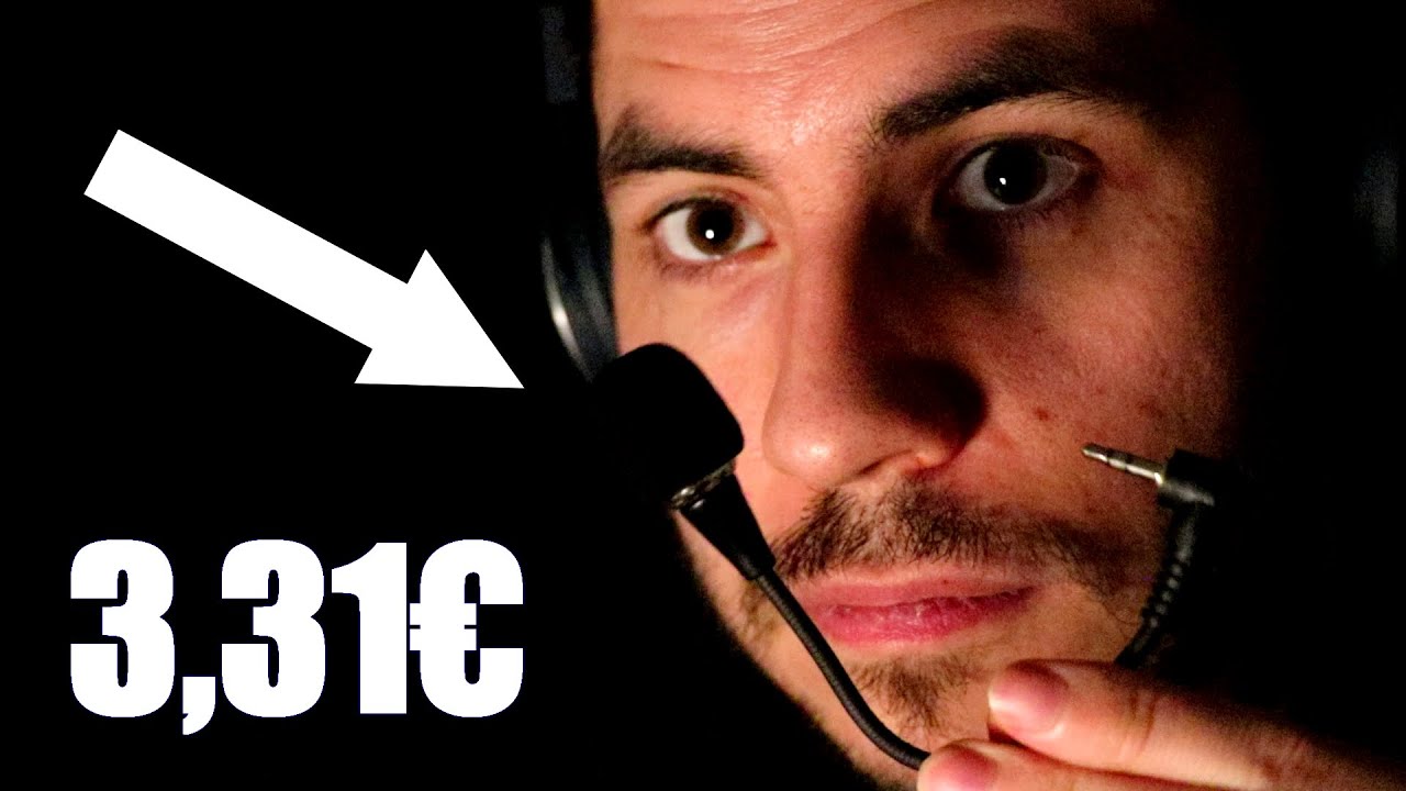 Faire un ASMR avec un micro à 3,31€