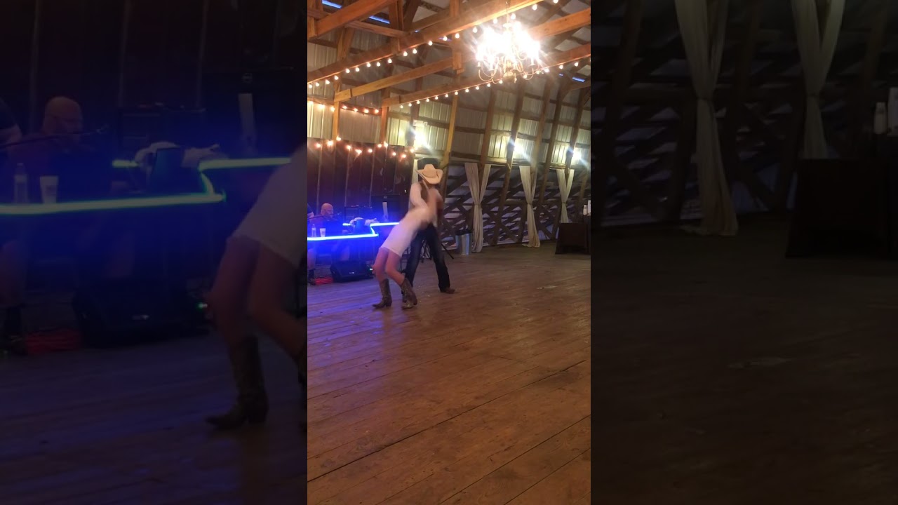 Texas couple 2 stepping! #shorts #texas #2step #dancing