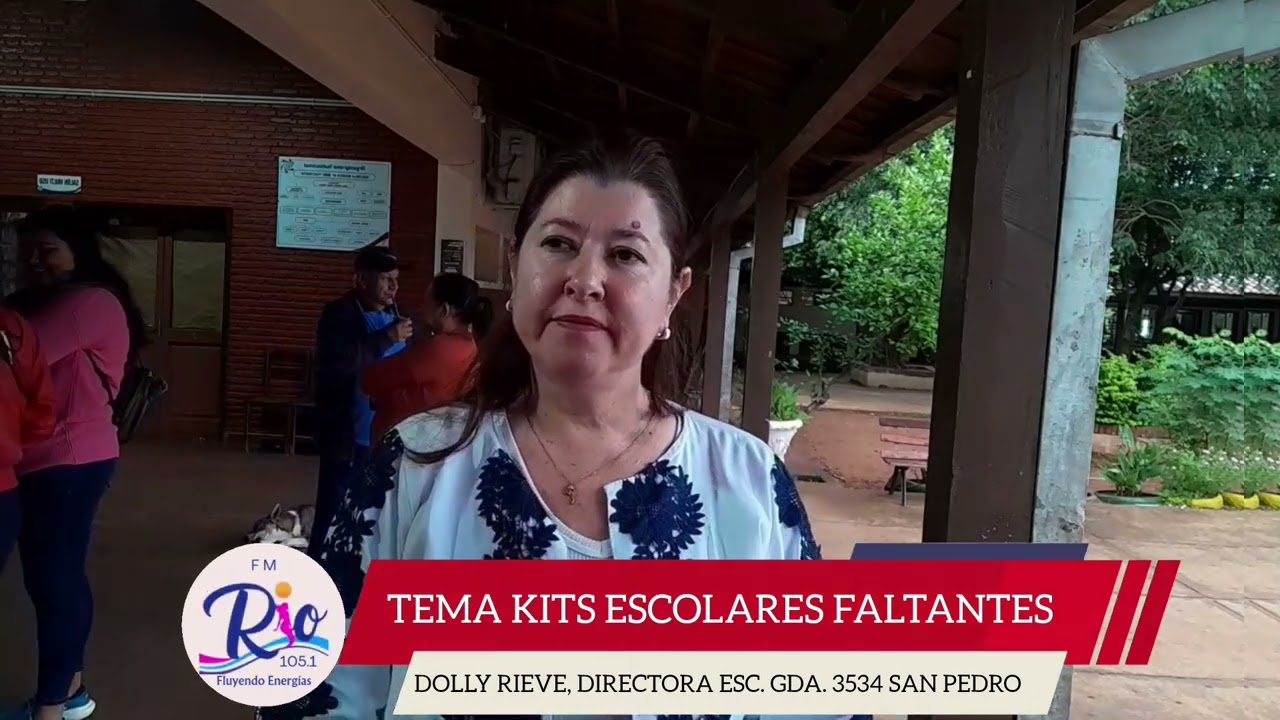 REITERAN PEDIDO DE KITS ESCOLARES PARA ESCUELA DEL B° SAN PEDRO.