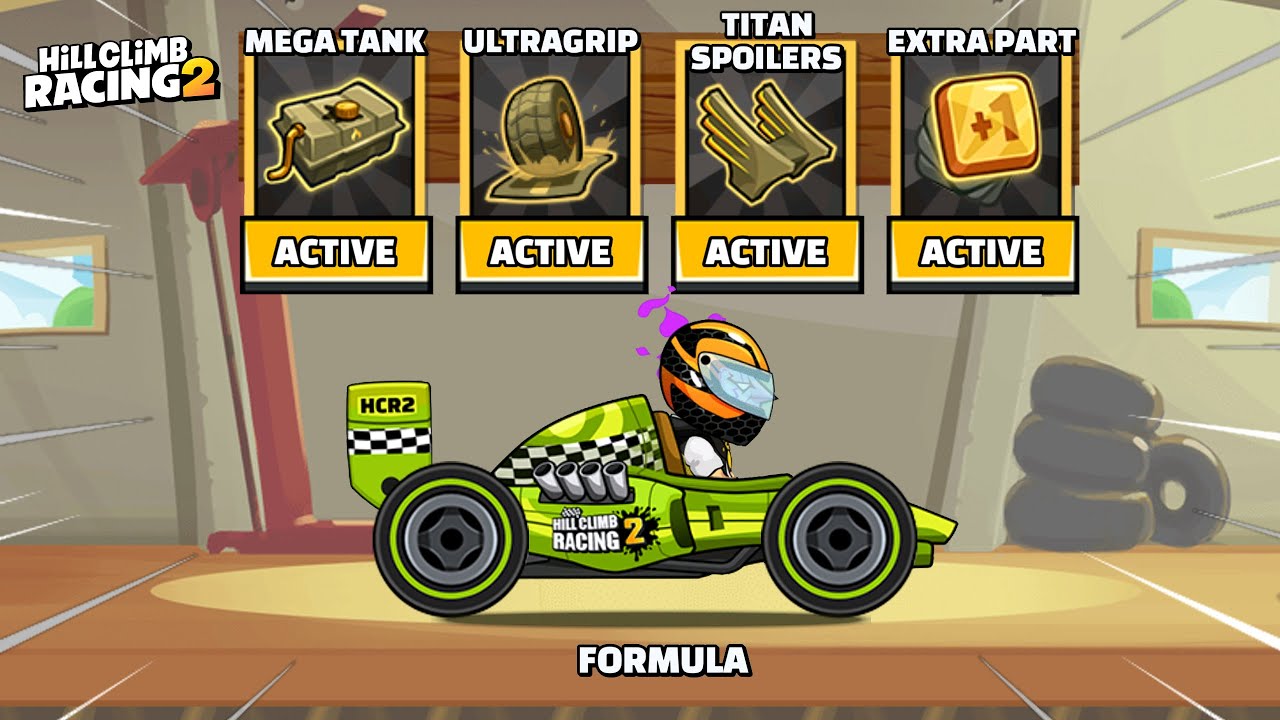 Hill Climb Racing 2 - NEW FORMULA MASTERY UNLOCKED and FULLY UPGRADED GamePlay
