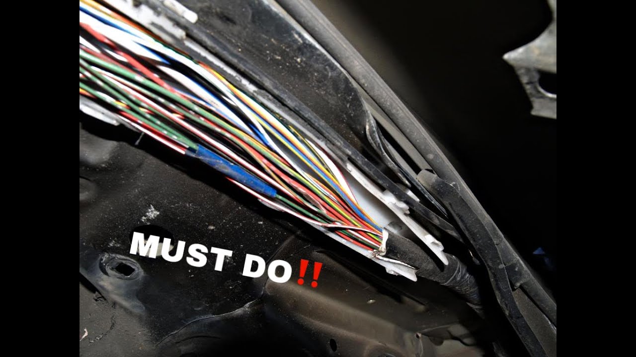 Wire Harness Relocation for SC300/SC400! Must Do Before You Lower Your SC!