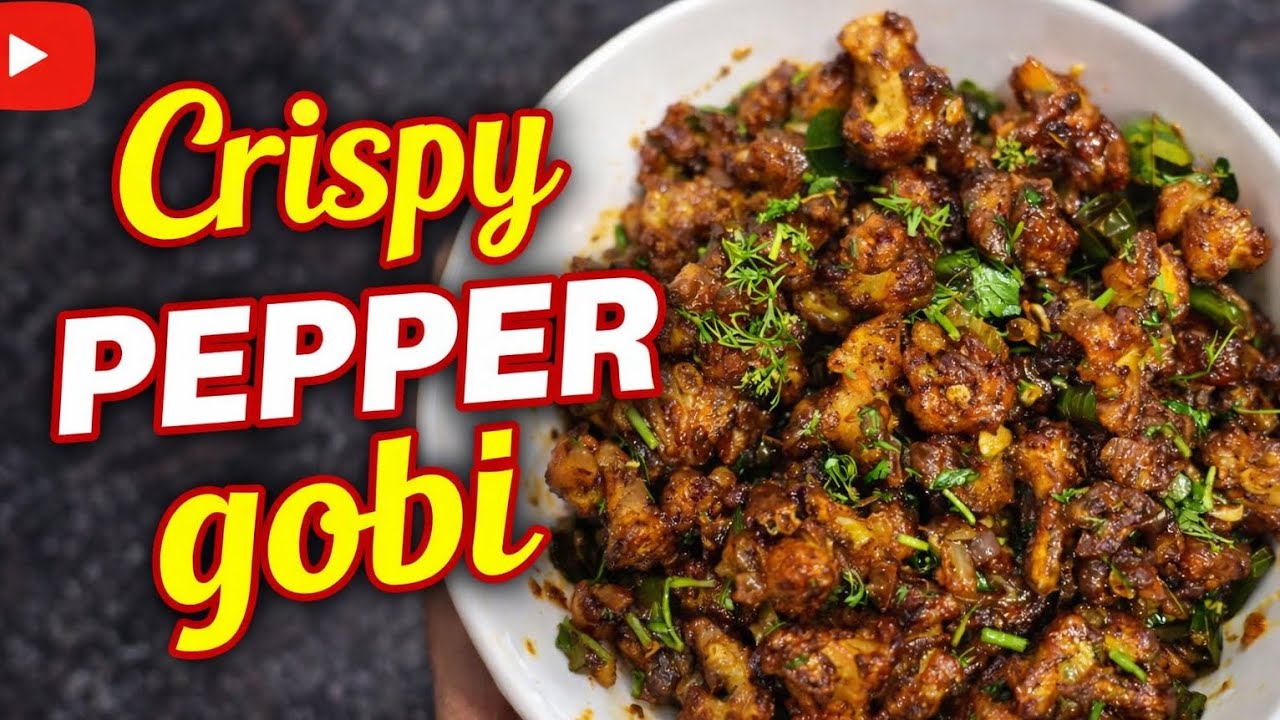 🤩Karnataka Special Pepper Gobi app zarur try kren
