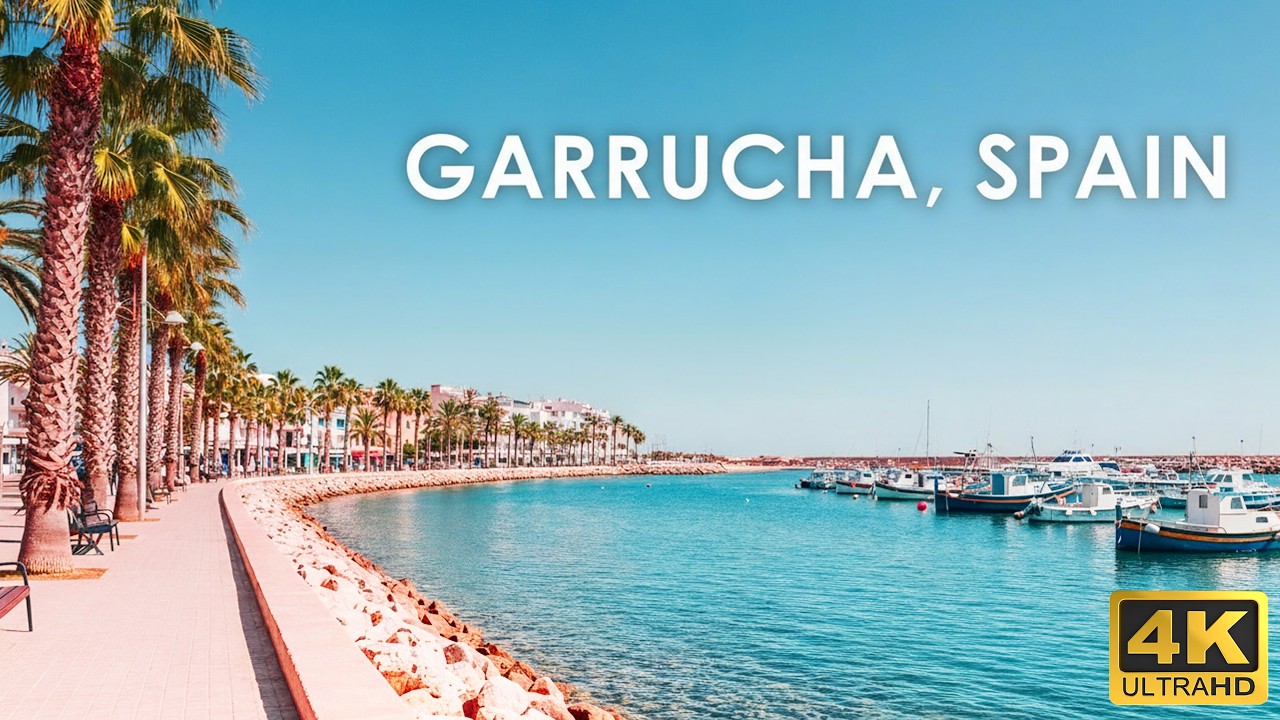 Sunny Day in GARRUCHA 🇪🇸 | Peaceful Seaside Walk in Costa de Almer&iacute;a