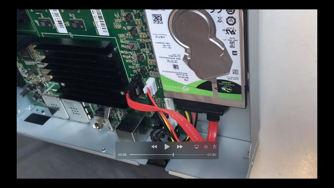 Festplatte in GigaBlue UE 4k einbauen