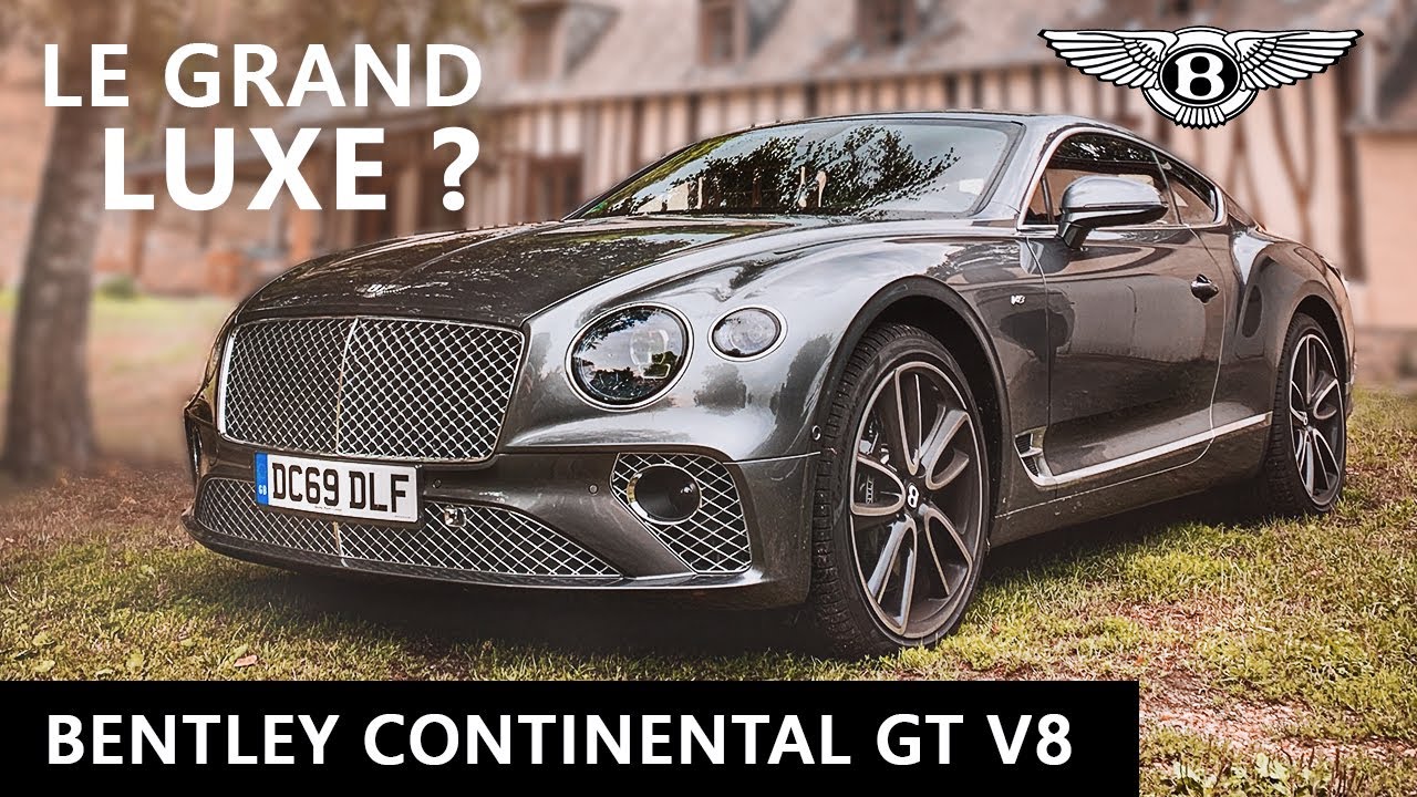 Essai Bentley Continental GT V8 🇬🇧 La MEILLEURE VOITURE de LUXE au Monde ?