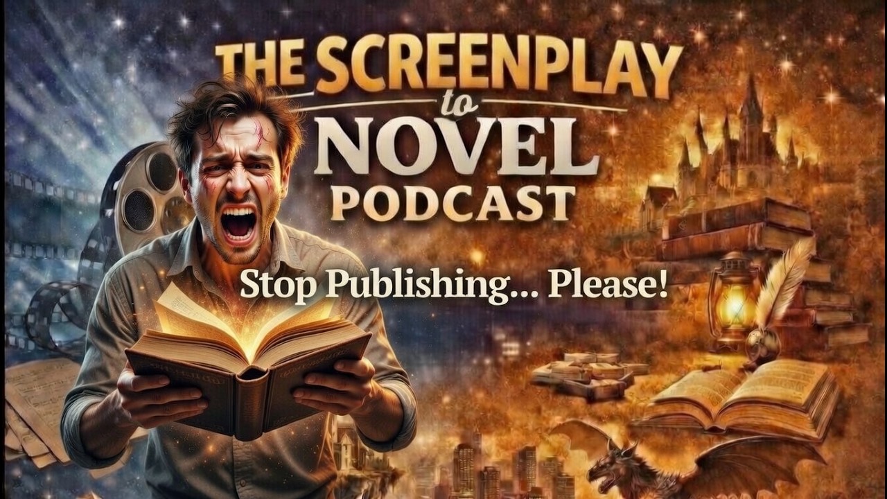 The Screenplay to Novel Podcast: Stop Publishing... Please!