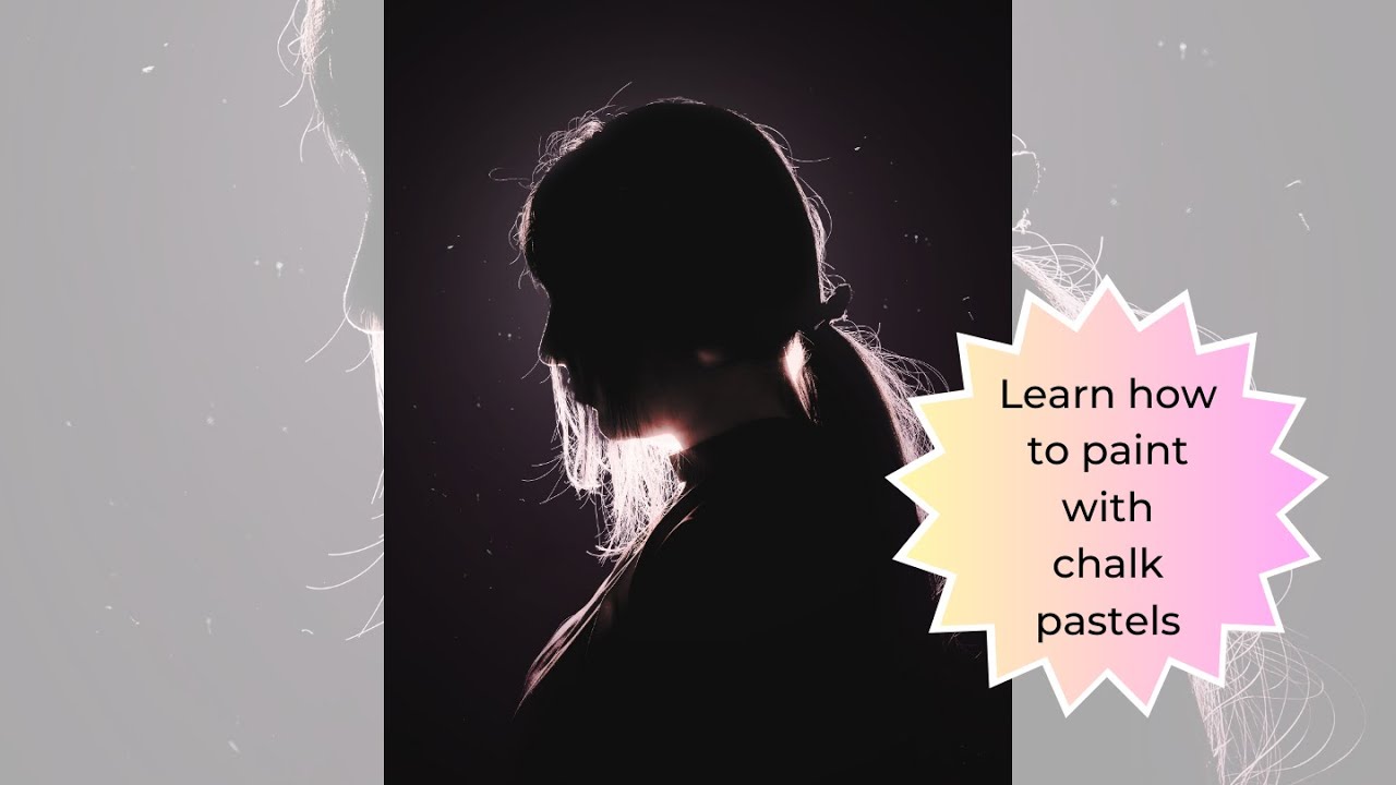 Technique Tuesday for May: Silhouettes in chalk pastel - Learn to paint with Ali Board