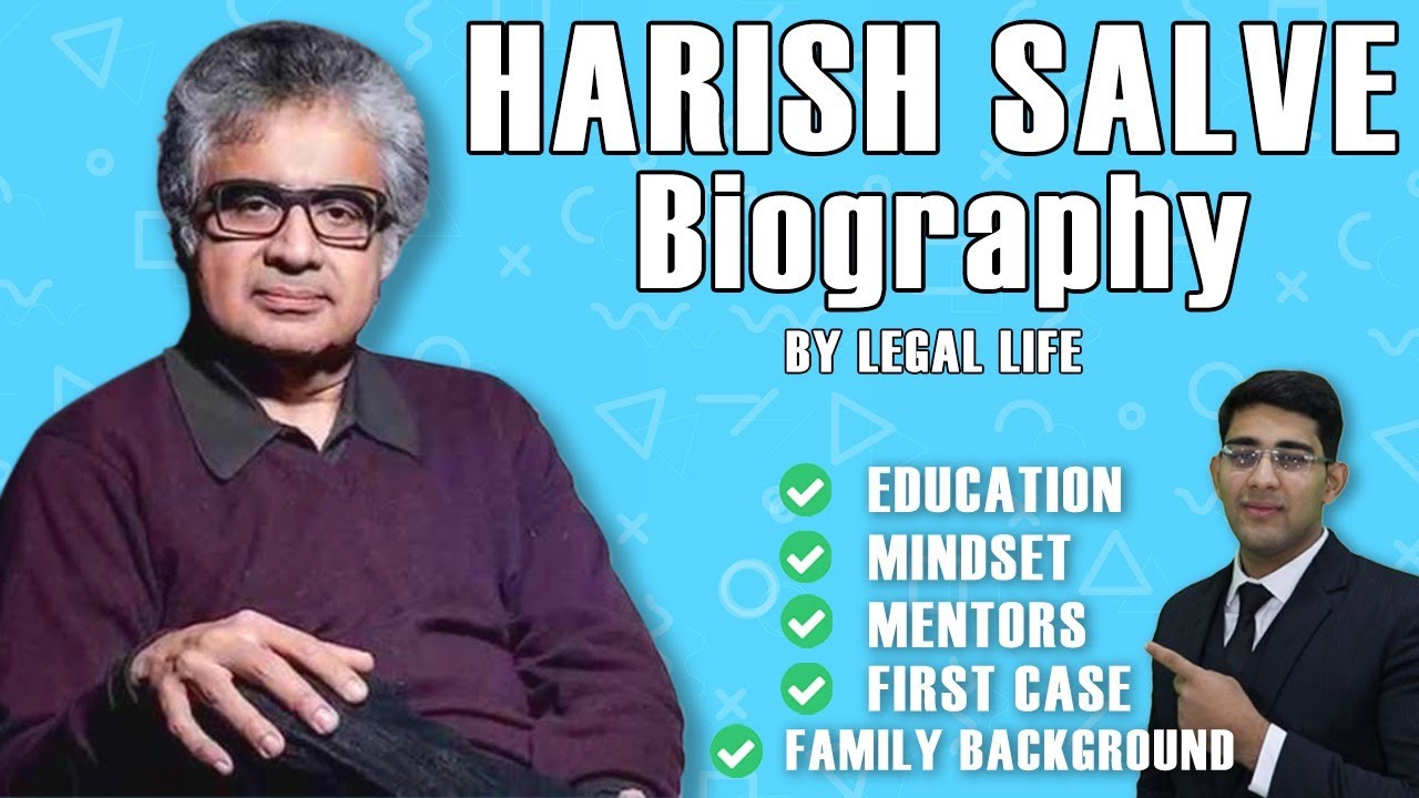 HARISH SALVE BIOGRAPHY IN HINDI I EARLY LIFE  I EDUCATION I LANDMARK CASES I SUPREME COURT OF INDIA.