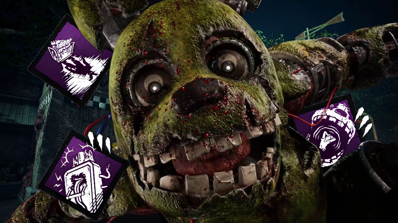 SPRINGTRAP HAS OFFICALLY MADE HIS ARRIVAL TO DEAD BY DAYLIGHT!!!