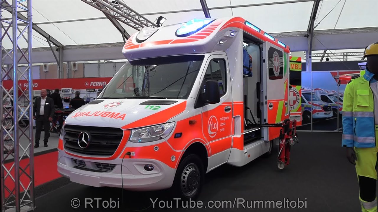 Rodríguez López Auto RLA Mercedes Sprinter Ambulance - Exterior & Interior - Rettmobil 2023, Germany