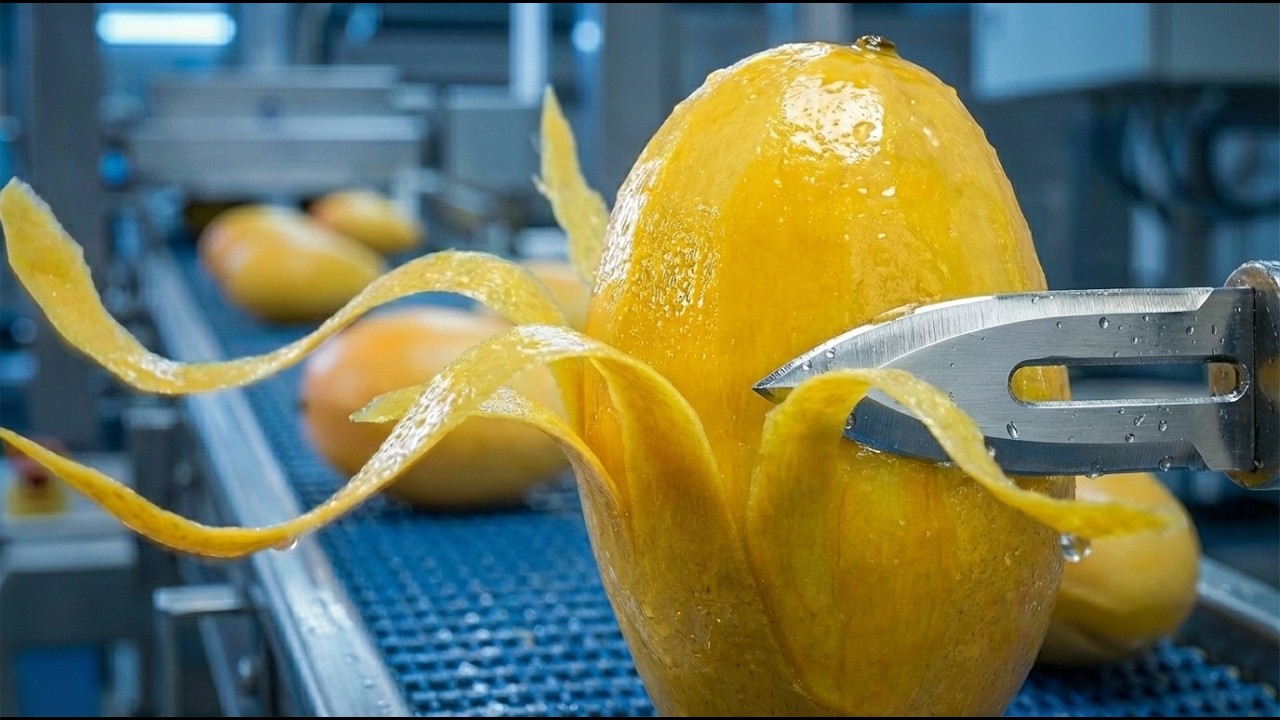 How This Machine Peels Thousands of Mangoes Every Hour
