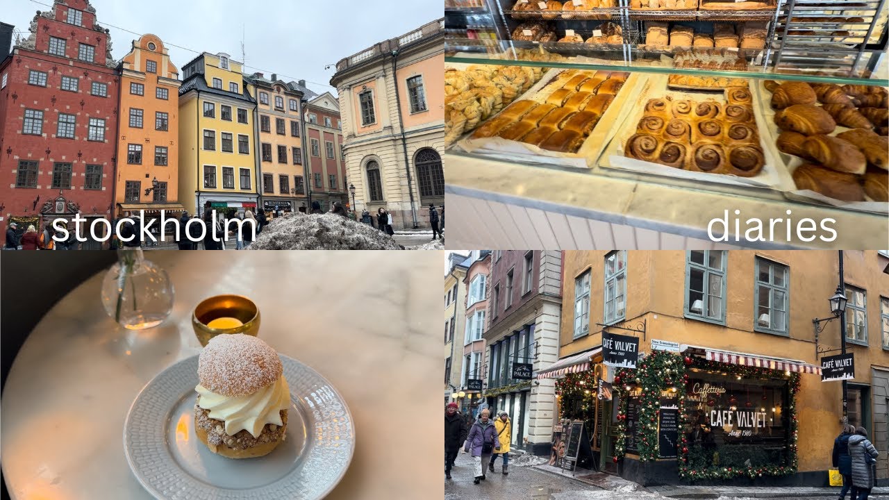 STOCKHOLM VLOG | lots of walking, bakery, vintage shops