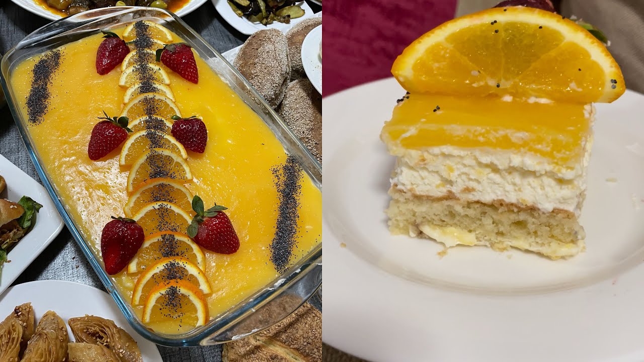 تحلية عائلية طورطة الطبقات سهلة التحضير وديال تحميرة الوجه فوق طبلة رمضانية 