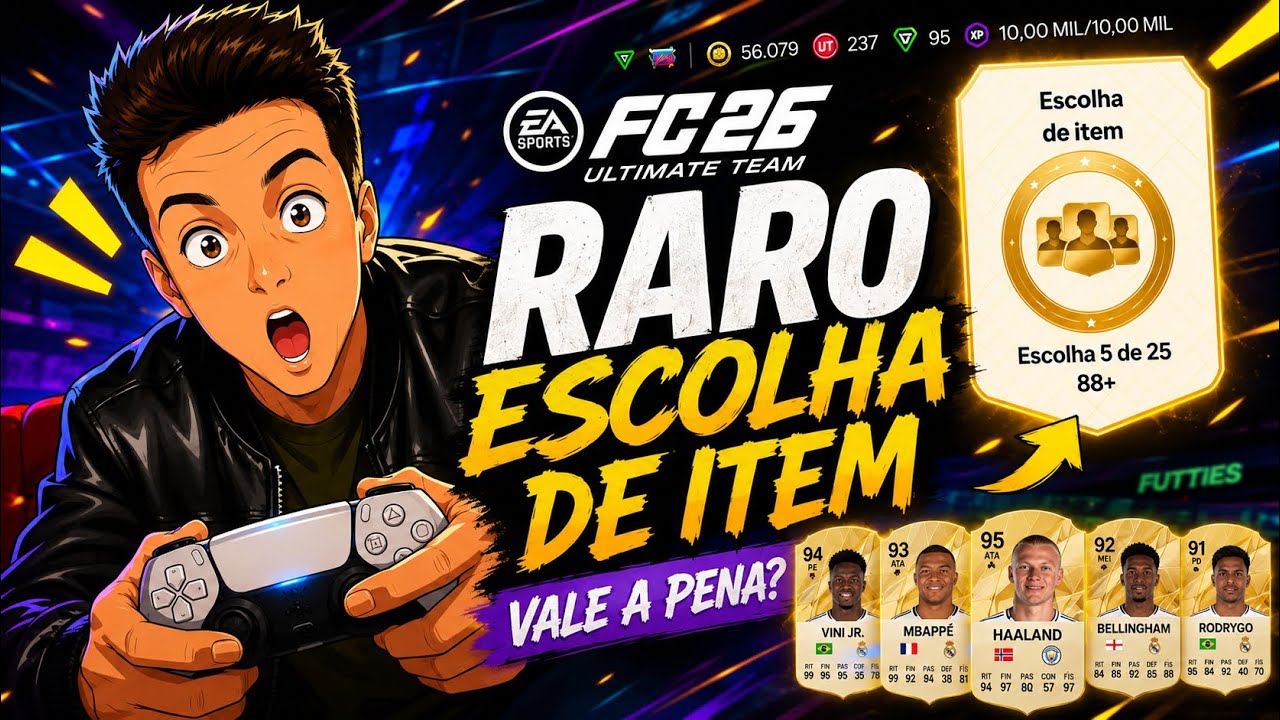 FC26 🚨 2 PP 5 de 25 88+ da loja de fichas Futties 😱 ser&aacute; que chegou o 99