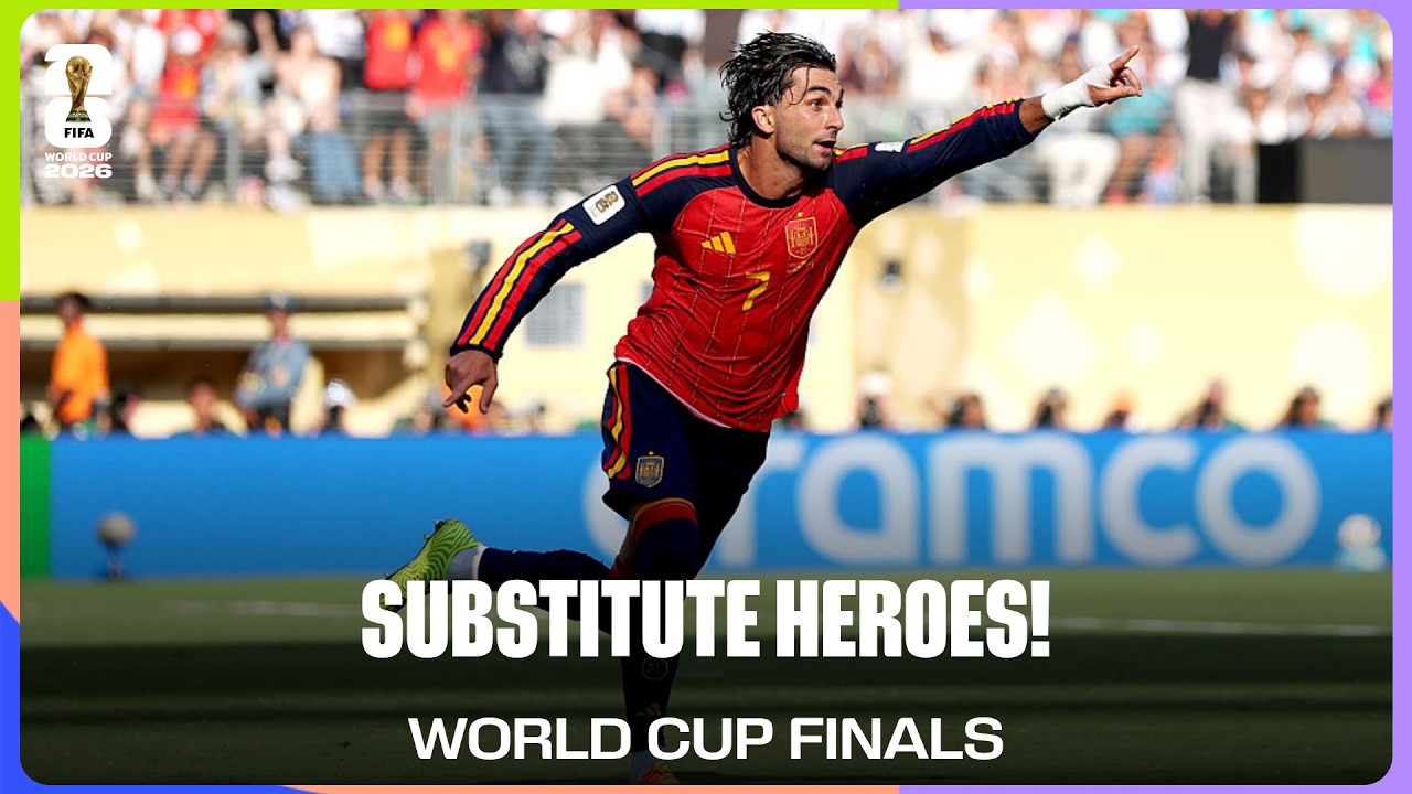 Goals From Substitutes | FIFA World Cup Finals