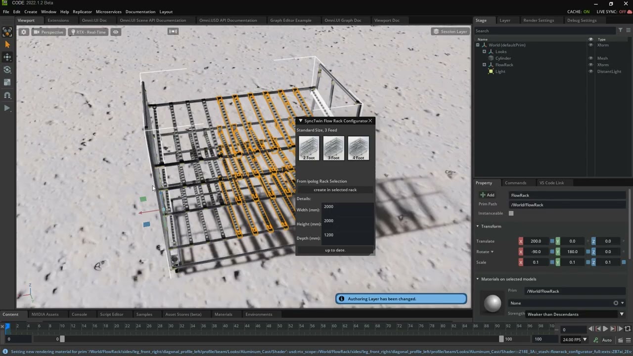 PERFECT PRODUCTS - 02 Flow-Rack Configurator