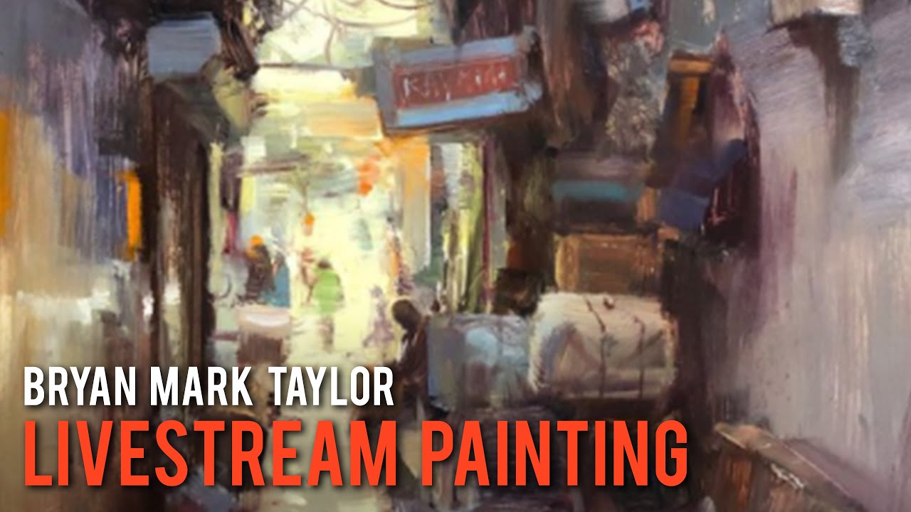 Environment Painting with Bryan Mark Taylor (LIVESTREAM)