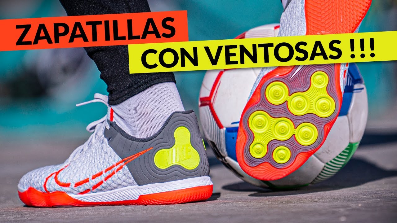 NIKE REACT GATO · LA ZAPATILLA CON VENTOSAS