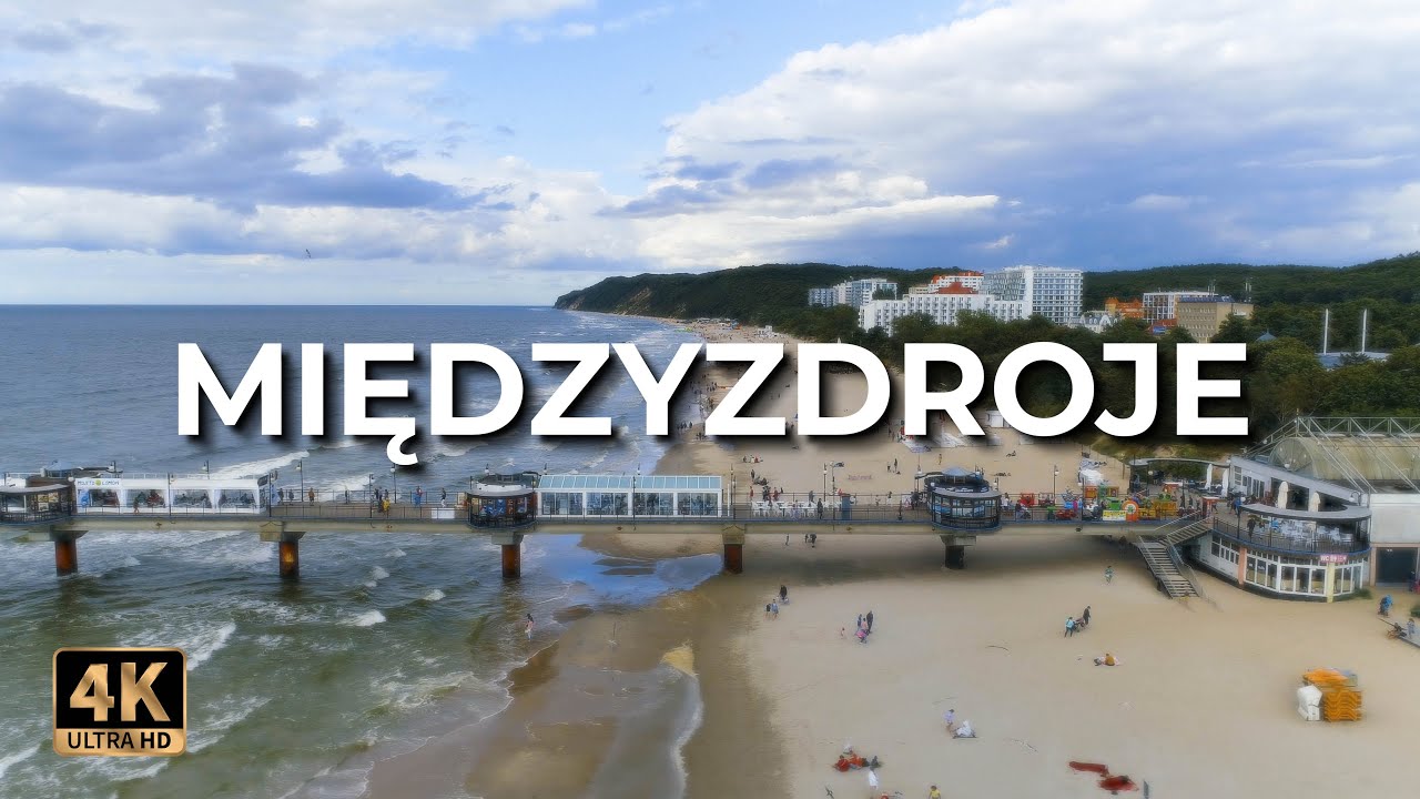 Międzyzdroje z drona | Lato | LECE W MIASTO™ [4k]