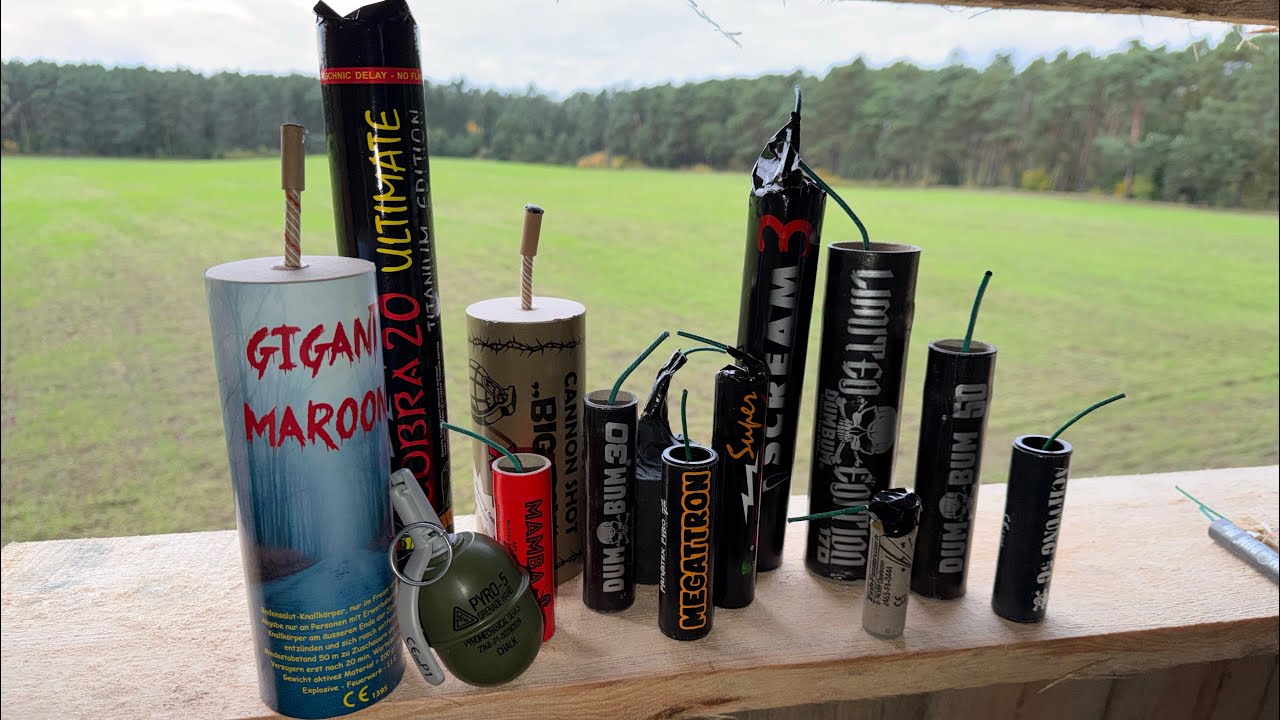 XXXXL POLENBÖLLER VERGLEICH🇵🇱💥 - BIG FIRECRACKER COMPILATION🧨 LilOfti