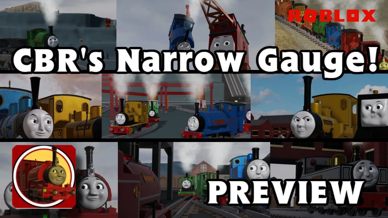 Узкоколейка CBR! Предварительный просмотр! (ROBLOX)