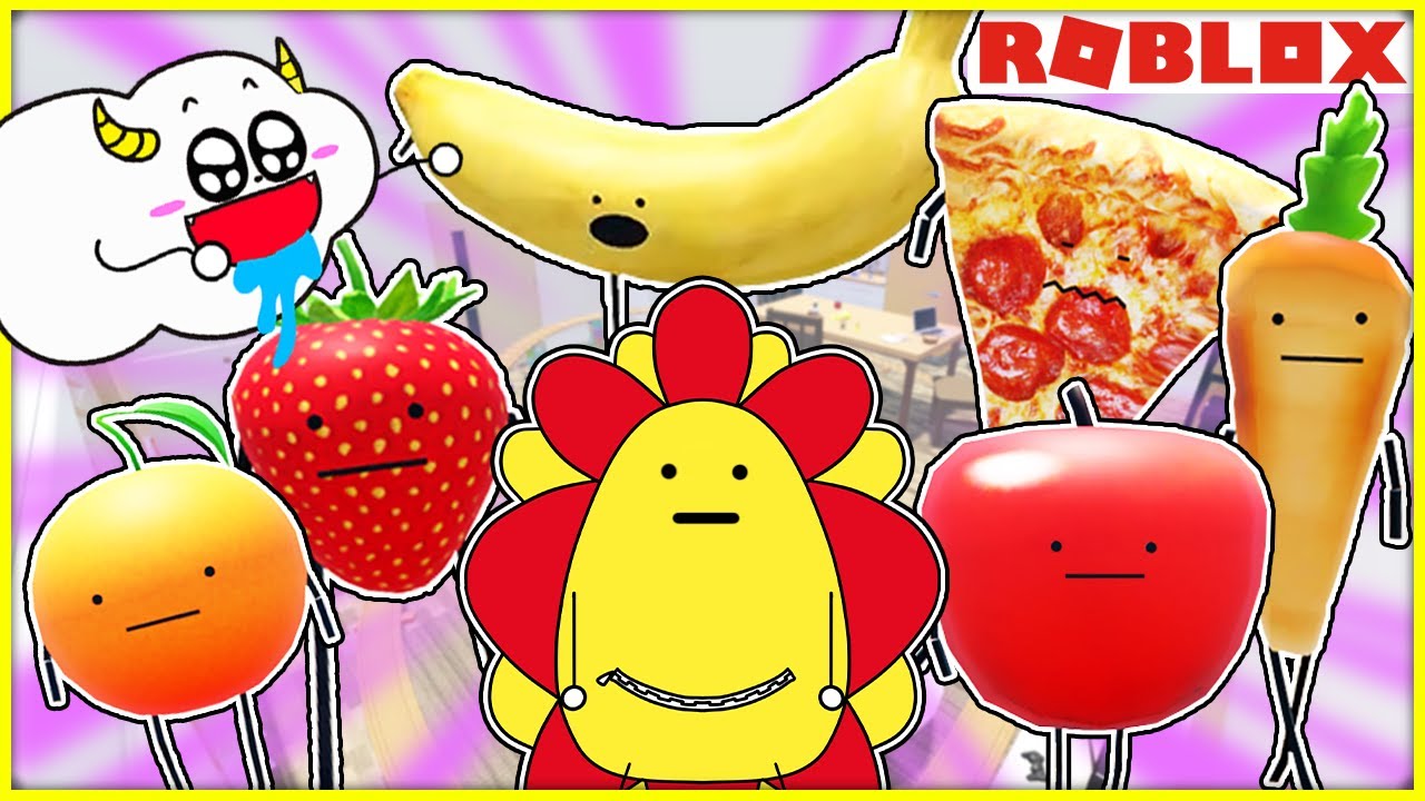 ひみつのおるすばん？隠れたおしゃべりする可愛い食べ物を見つけ出して変身しよう♪【ロブロックス・ROBLOX】｜ゲーム実況｜★サンサンキッズGAMES★