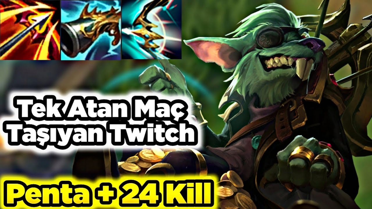 Ohaa Twitch Orman İle 24 Kill Alıp Penta Attım Tek Başına Maç Taşıyor Yok Böyle Hasar Wild Rift