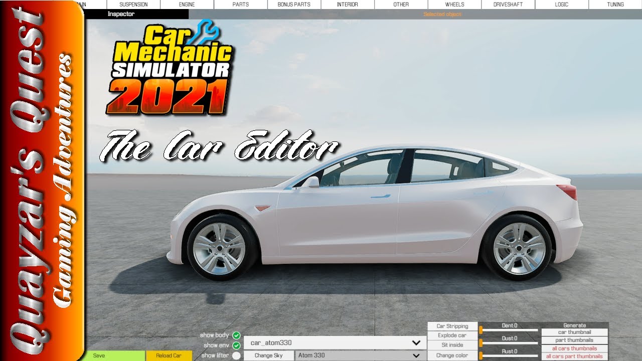 Car Mechanic Simulator 2021 - The Car Editor