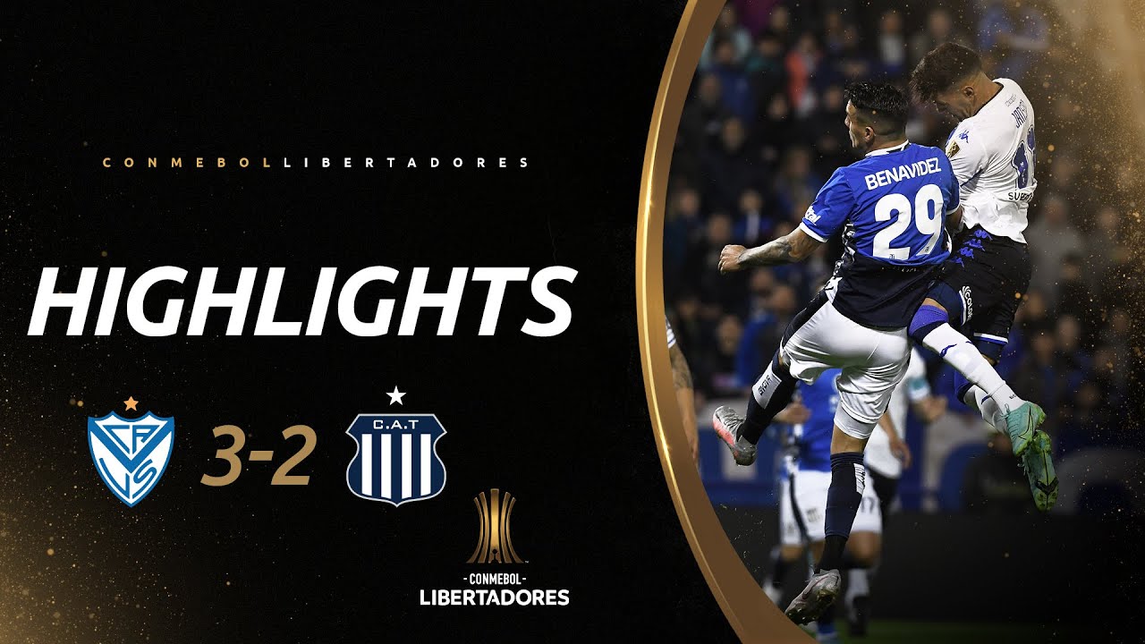 VÉLEZ vs. TALLERES [3-2] | RESUMEN | CONMEBOL LIBERTADORES 2022