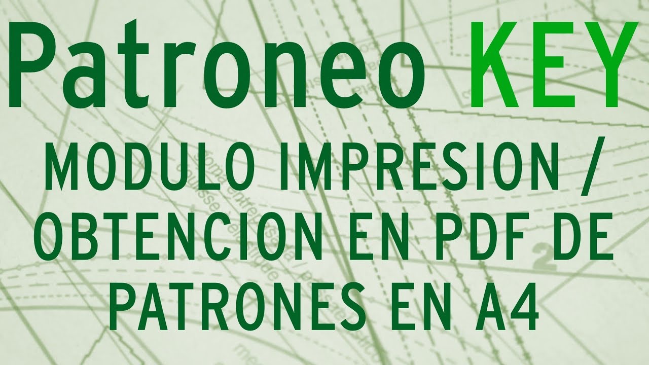 ✅ Patroneo KEY ✅  Video ⚙️Módulo⚙️ PDF A4