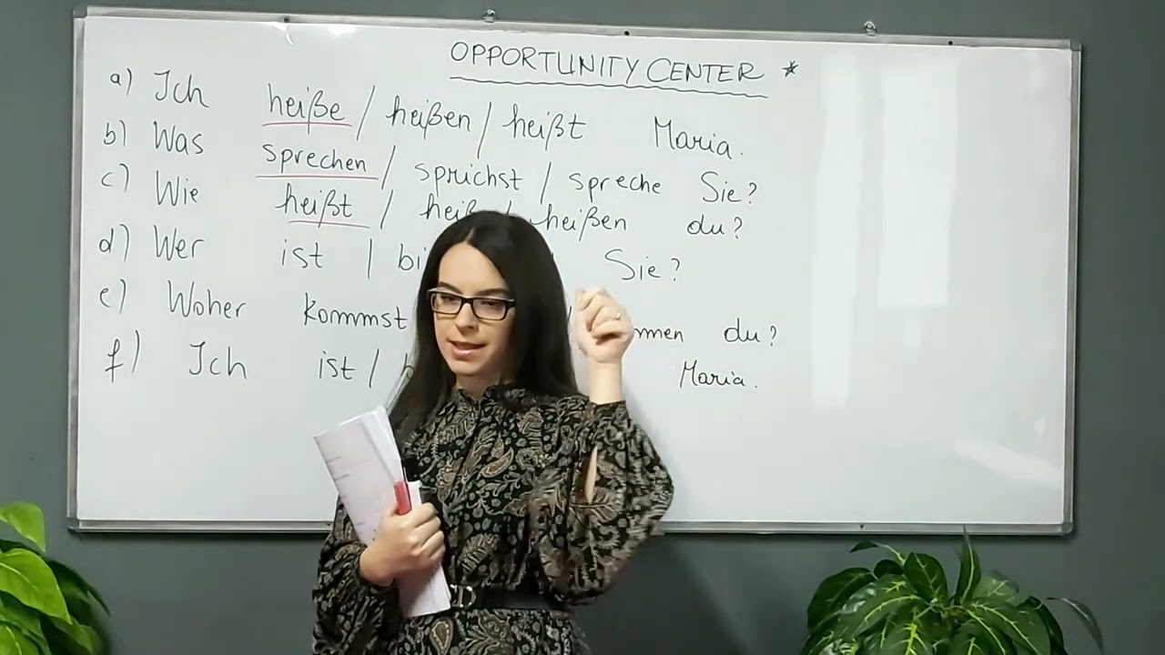 GJERMANISHT ONLINE - Ushtrim praktik për nivelin A1