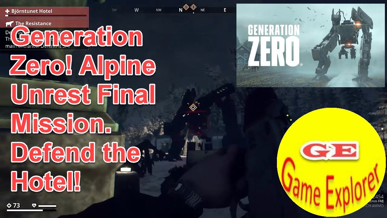 Generation Zero Alpine Unrest Final Mission. Defend the Hotel Highlights, Multi Kills, Tips!